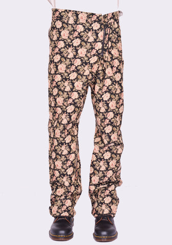 BLESS Nº 78 3080 SMLXL LONG TROUSERS FLOWER GOBELIN BLACK | DOSHABURI Online Shop