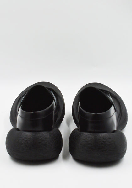 CAMPERLAB CARAMBA LEATHER MOCASINES BLACK FW25 | DOSHABURI Online Shop