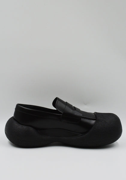 CAMPERLAB CARAMBA LEATHER MOCASINES BLACK FW25 | DOSHABURI Online Shop