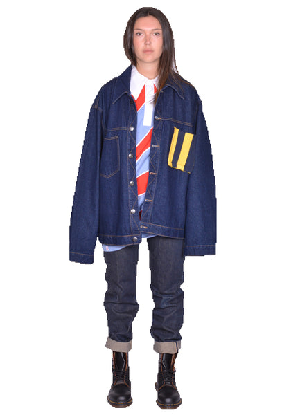 CHARLES JEFFREY LOVERBOY CARGO DENIM JACKET SS25 | DOSHABURI Shop