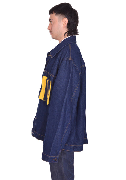 CHARLES JEFFREY LOVERBOY CARGO DENIM JACKET SS25 | DOSHABURI Shop