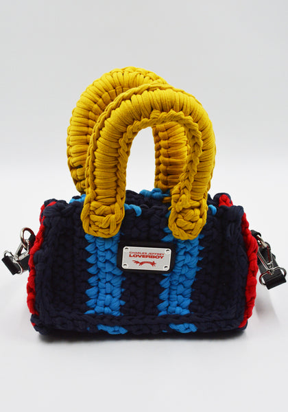 CHARLES JEFFREY LOVERBOY PETITE BASKET BAG MULTI FW25 | DOSHABURI Shop