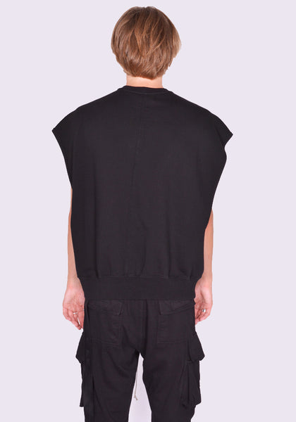 RICK OWENS DRKSHDW JUMBO TATLIN SLEEVELESS SWEATSHIRT FW24 | DOSHABURI Online Shop