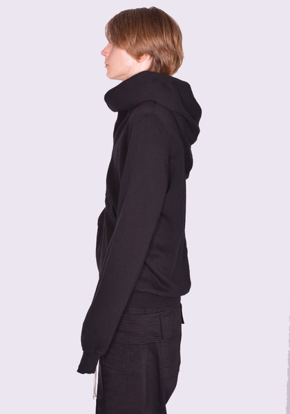 RICK OWENS DRKSHDW MOUNTAIN ZIP SWEAT HOODIE BLACK FW24 | DOSHABURI Online Shop