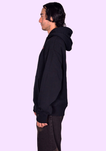 EGONLAB. LAPINOU SWEAT HOODIE BLACK FW24 | DOSHABURI Online Shop