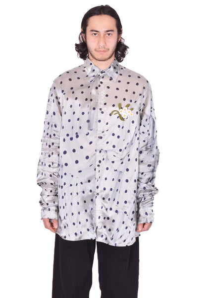 EGONLAB. SH006C LONGSLEEVE SHIRT DOTTS SS25  | DOSHABURI Online Shop