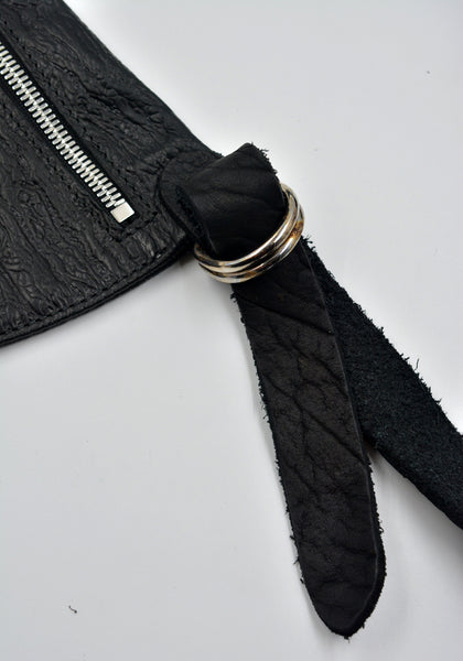 GUIDI Q100 BRK SOFT HORSE FULL GRAIN LEATHER BAG BLACK | DOSHABURI Shop