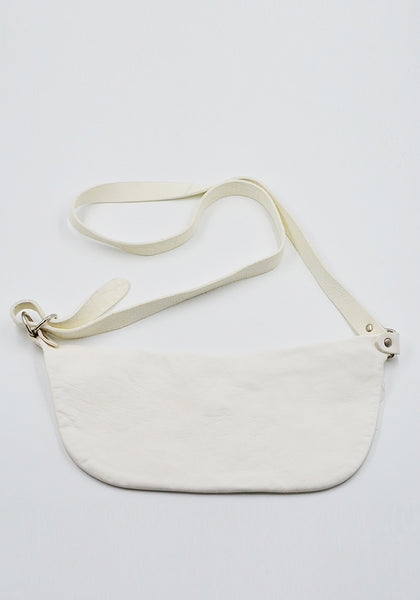 GUIDI Q10M SOFT HORSE FULL GRAIN LEATHER BELT BAG WHITE | DOSHABURI Shop