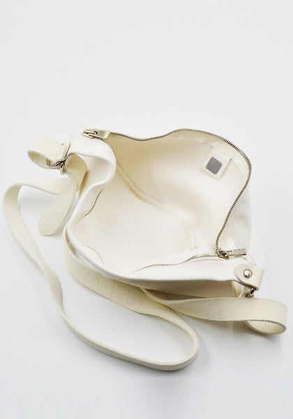 GUIDI Q10M SOFT HORSE FULL GRAIN LEATHER BELT BAG WHITE | DOSHABURI Shop