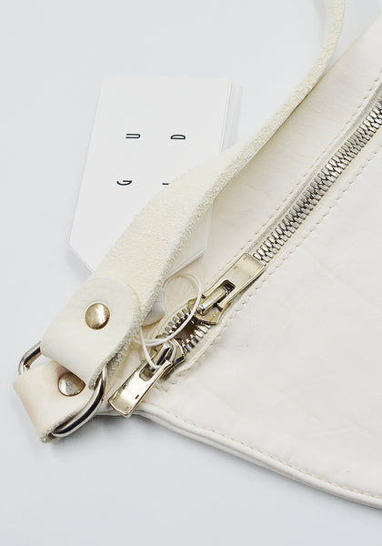 GUIDI Q10M SOFT HORSE FULL GRAIN LEATHER BELT BAG WHITE | DOSHABURI Shop
