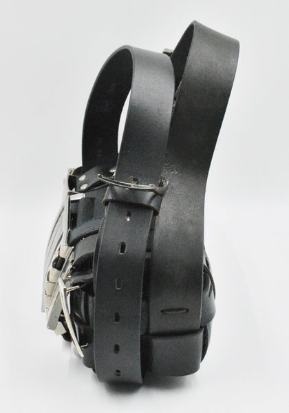 HODAKOVA BUCKLE BAGUETTE BAG BLACK SS26 | DOSHABURI Shop