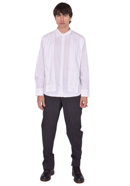 HODAKOVA SLEEVE SHIRT WHITE SS26 | DOSHABURI Online Shop