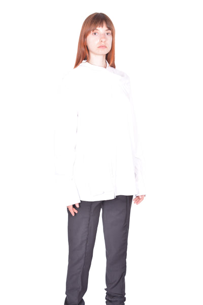 HODAKOVA SLEEVE SHIRT WHITE SS26 | DOSHABURI Online Shop