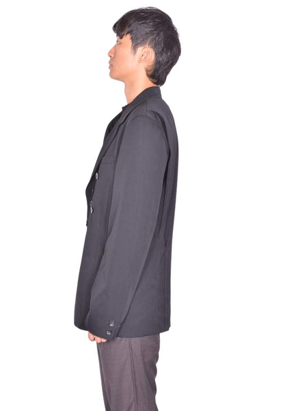 KIKO KOSTADINOV CSOMOR TAILORED JACKET DEEP BLACK SS26 | DOSHABURI Shop