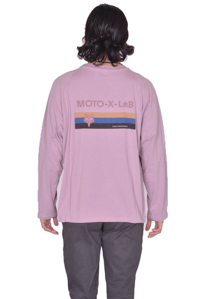 KIKO KOSTADINOV FOX LAB LONG SLEEVE T-SHIRT SMOKE SS25 | DOSHABURI Shop