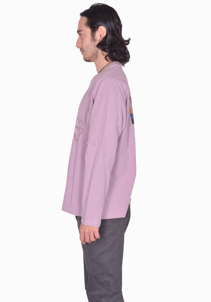 KIKO KOSTADINOV FOX LAB LONG SLEEVE T-SHIRT SMOKE SS25 | DOSHABURI Shop