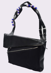 KIKO KOSTADINOV MEN JAROCKA SHOULDER BAG BLACK FW24 | DOSHABURI Online Shop