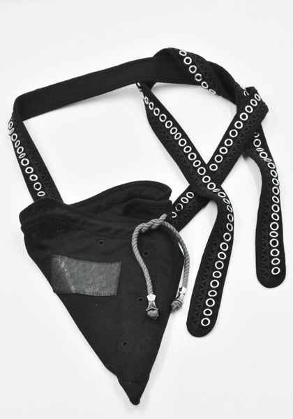 KIKO KOSTADINOV MEN HATHA JERSEY BAG BLACK SS26 | DOSHABURI Shop