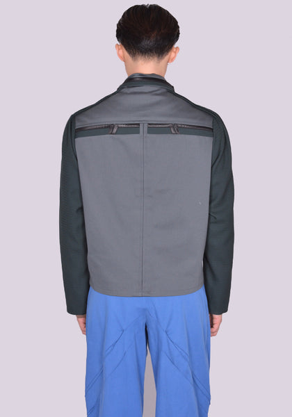 KIKO KOSTADINOV MEN UGO BLOUSON GREY/GREEN/BLACK | 50%OFF SALE | DOSHABURI Online Shop