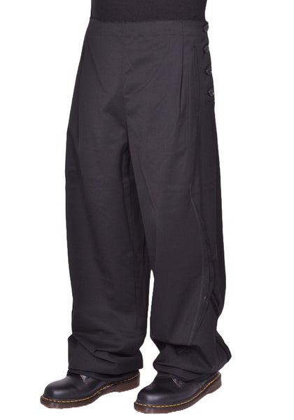 KIKO KOSTADINOV MEN VIG K-DART TROUSERS BLACK FW25 | DOSHABURI Shop
