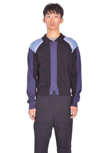 KIKO KOSTADINOV MUNNO KNIT CARDIGAN PHANTOM BLACK FW26 | DOSHABURI Shop 