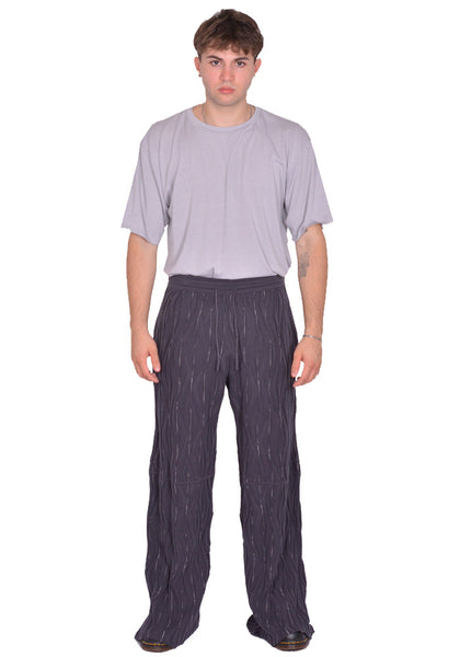 KIKO KOSTADINOV RADAY KNIT TROUSER GREY SWIRL FW25 | DOSHABURI Shop