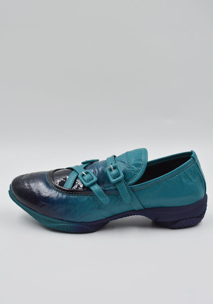 KIKO KOSTADINOV SONIA BUCKLED LOAFER LAGOON SS25 | DOSHABURI Shop