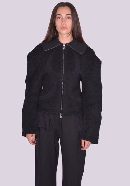 KIKO KOSTADINOV WOMEN BOUNTY JACKET BLACK FW24 | DOSHABURi Online Shop