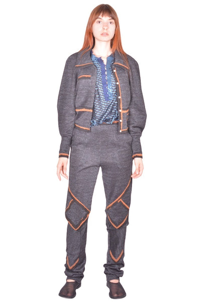 KIKO KOSTADINOV WOMEN COMPASS JACKET ABYSS BLACK SS26  | DOSHABURI Online Shop