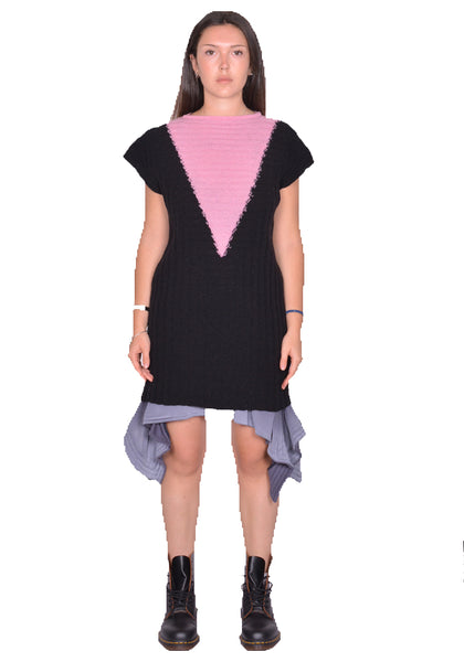 KIKO KOSTADINOV WOMEN DAKOTA VEST BLACK/ROSE SS25 | DOSHABURI Shop