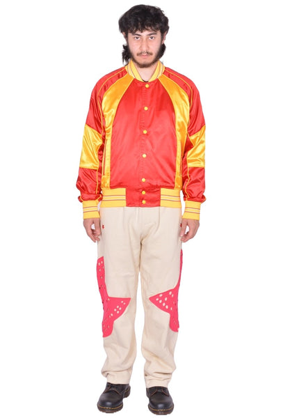 KIKO KOSTADINOV x FOX LAB BOMBER JACKET RED FW25