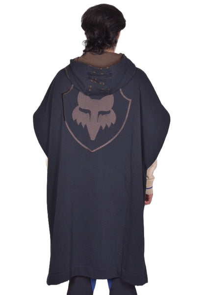 KIKO KOSTADINOV x FOX LAB FLEECE OVERSHIRT BLACK FW25