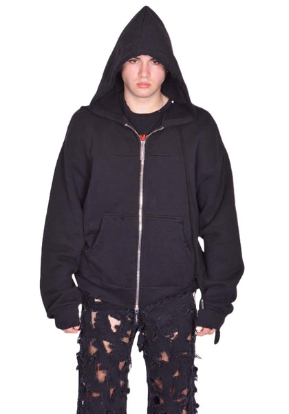 MATIERES FECALES SWEAT HOODIE PUNK SCLERA BLACK FW25 | DOSHABURI Shop