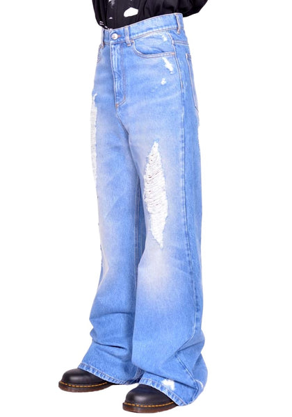 MATIERES FECALES UNISEX SLACK JEANS BLUE SS26 | DOSHABURI Shop