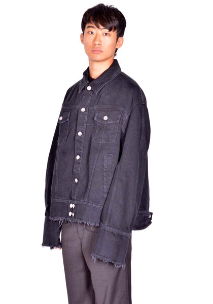 MATIERES FECALE PIERRE M. DENIM JACKET SCLERA SS26 | DOSHABURI Online Shop