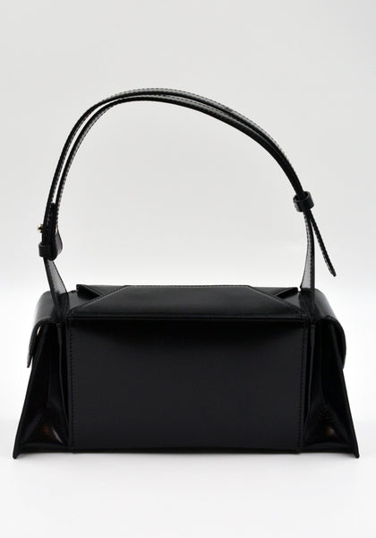 MERRYL TIELMAN BARBARA-MINI HANDBAG SHINY BLACK | DOSHABURI Shop