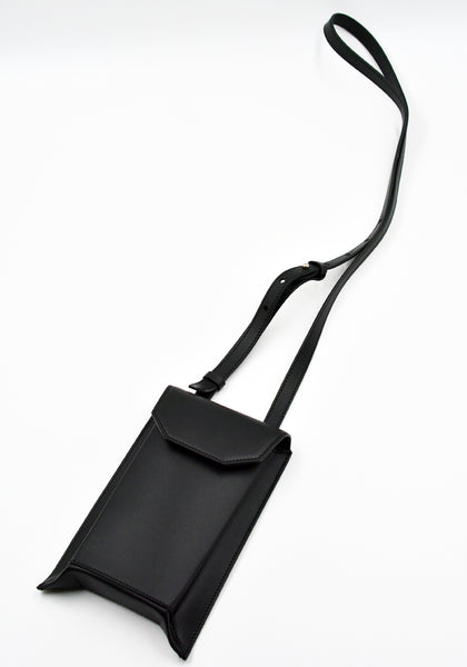 MERRYL TIELMAN JOOST PHONE POUCH BLACK MATTE SS25 | DOSHABURI Shop