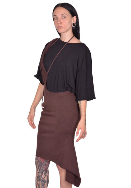 OTTOLINGER JERSEY PENCIL SKIRT BROWN FW25 | DOSHABURI Online Shop