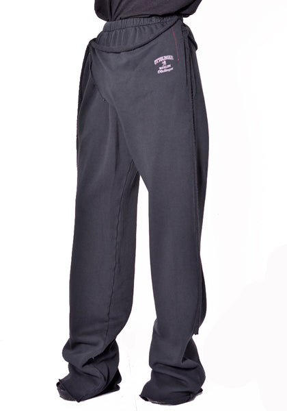 OTTOLINGER 115-205315-01 UNISEX OTTO WRAP SWEATS BLACK FW2026 | DOSHABURI Shop 