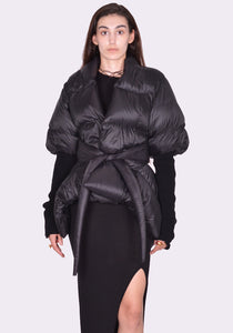 RICK OWENS BATWING DUVET JACKET BLACK FW24 | DOSHABURI Online Shop