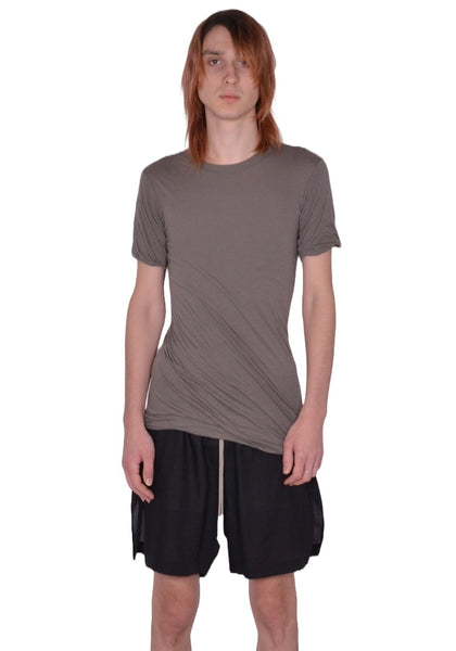 RICK OWENS DOUBLE LAYERED T-SHIRT DUST SS26 | DOSHABURI Online Shop
