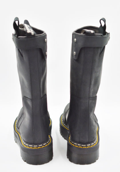 RICK OWENS  DR. MARTENS WOMEN QUAD SOLE PULL ON BOOT BLACK | DOSHABURI Shop