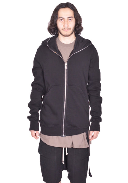 RICK OWENS DRKSHDW GIMP ZIP SWEAT HOODIE BLACK SS25 | DOSHABURI Shop
