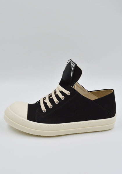 RICK OWENS DRKSHDW HOLLYWOOD LOW SNEAKERS BLACK SS25 | DOSHABURI Shop