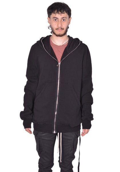 RICK OWENS DRKSHDW JUMBO GIMP SWEAT HOODIIE BLACK FW25 | DOSHABURI Shop