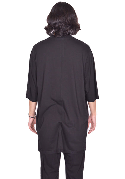 RICK OWENS DRKSHDW JUMBO T-SHIRT BLACK SS25 | DOSHABURI Online Shop