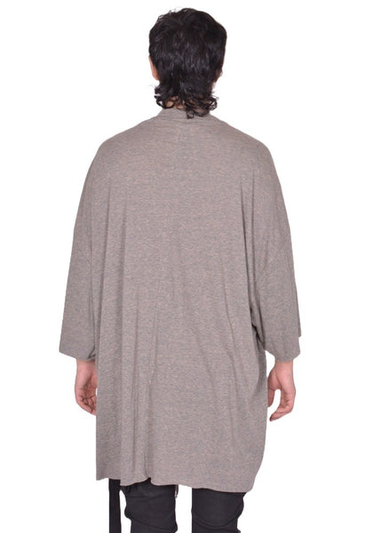 RICK OWENS DRKSHDW TOMMY T-SHIRT MELANGE GREY FW25 | DOSHABURI Shop