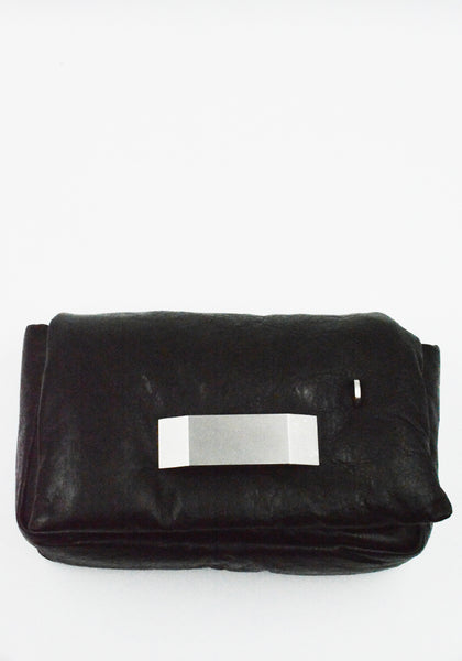 RICK OWENS MEN BIG PILLOW GRIFFIN BAG BLACK | DOSHABURI Online Shop