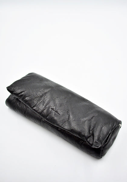 RICK OWENS MEN CLUTCH BAG BLACK FW26 | DOSHABURI Shop