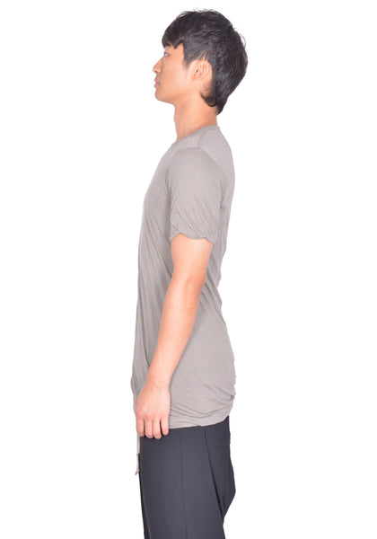 RICK OWENS MEN DOUBLE LAYERD T-SHIRT DRK PEARL FW26 | DOSHABURI Shop